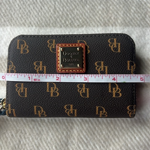 The Dooney & Bourke Greta Large Zip Around Credit Card Case - Picture 14 of 14